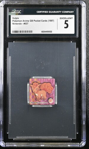 Japanese Anime GB Pocket Cards Vulpix 37